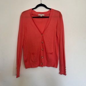 Coral Cardigan